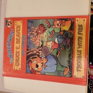 4/$20 TROUBLE WITH FIRE Adventures of Chuck E. Beaver and Friends